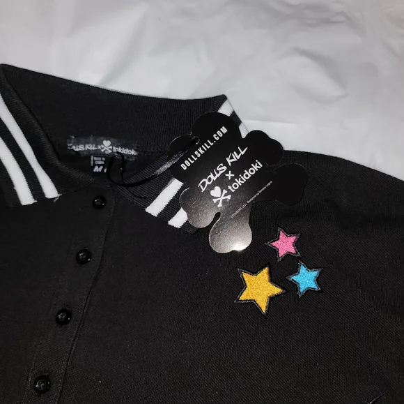 NWT Dolls Kill Tokido Cropped Sweater - Picture 5 of 10